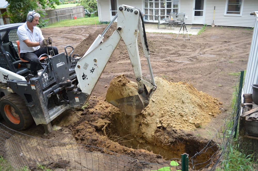 French Drain Installation